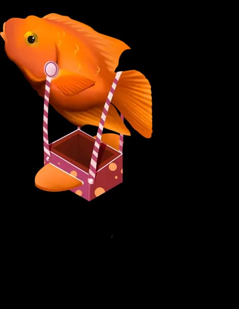 Wonderland orange fish
