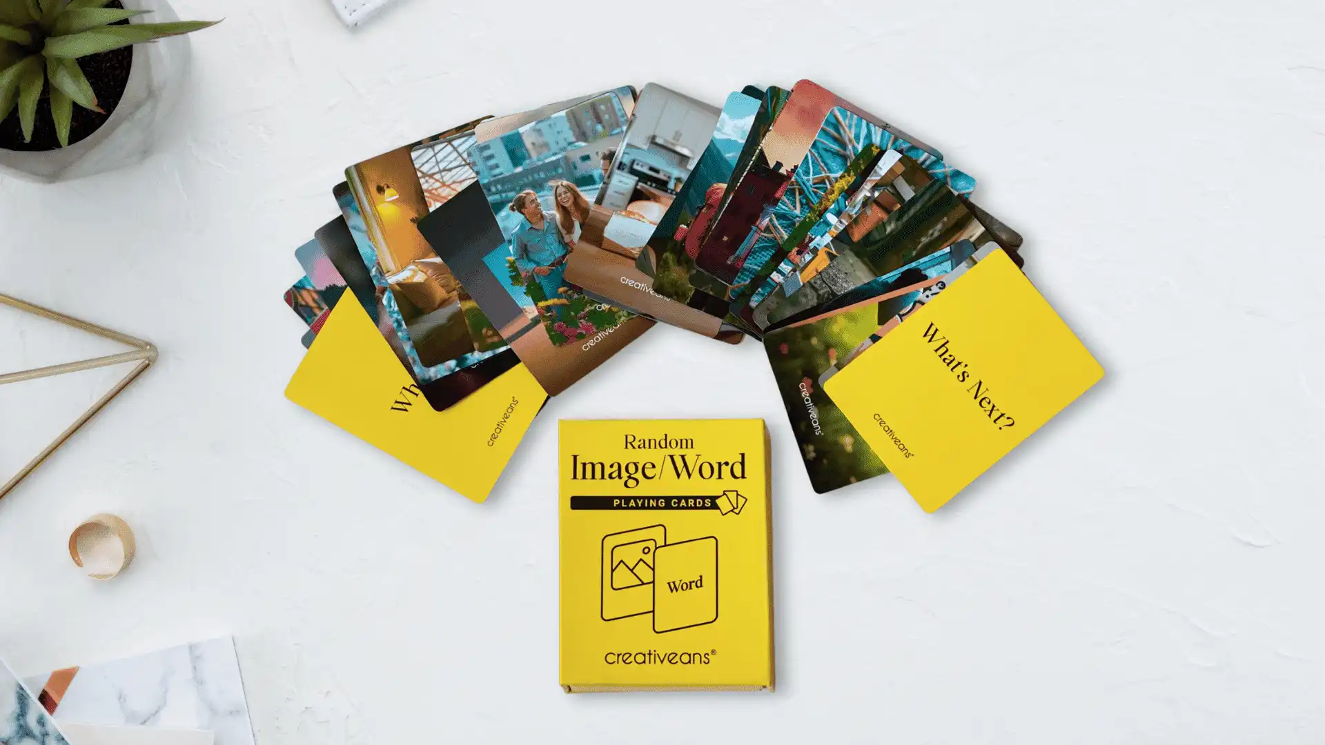 Unlock Creativity with Random Image/Word Playing Cards