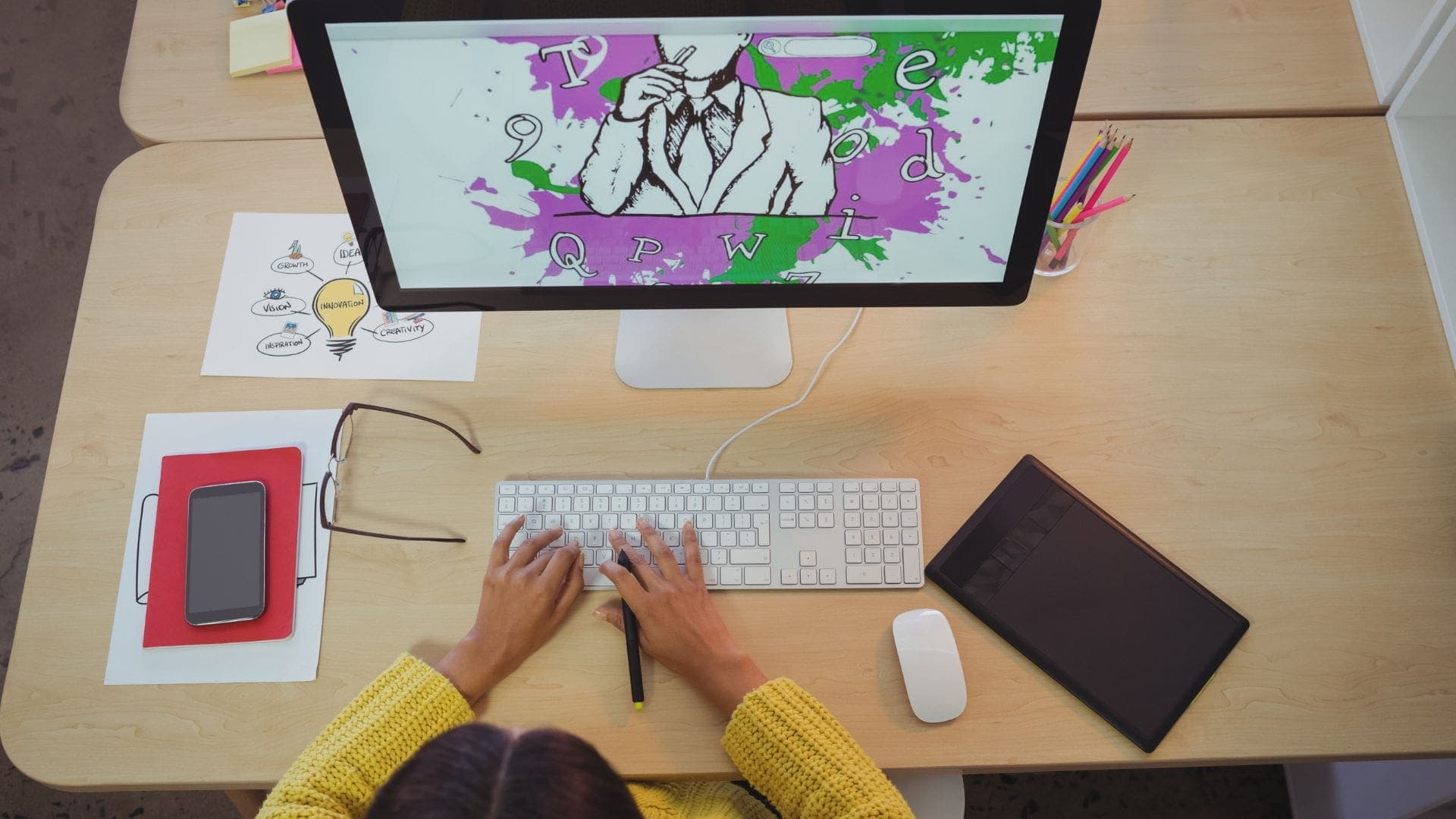 Ilustrasi untuk Branding Bisnis Anda