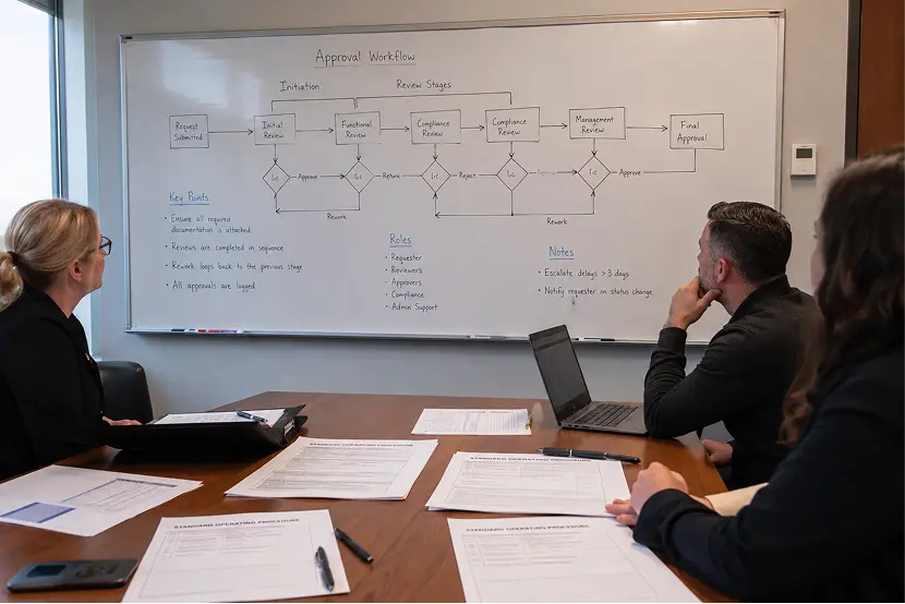 AI BMT Approval Workflow SOP