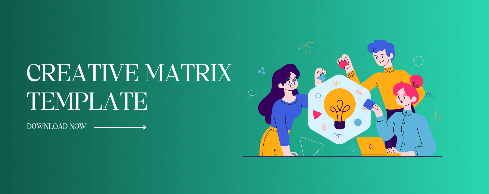 Free Creative Matrix Template