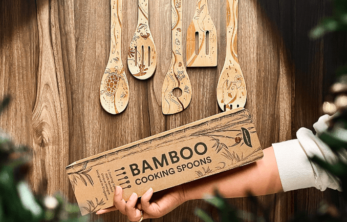 Bamboo Cooking Spoon Designs